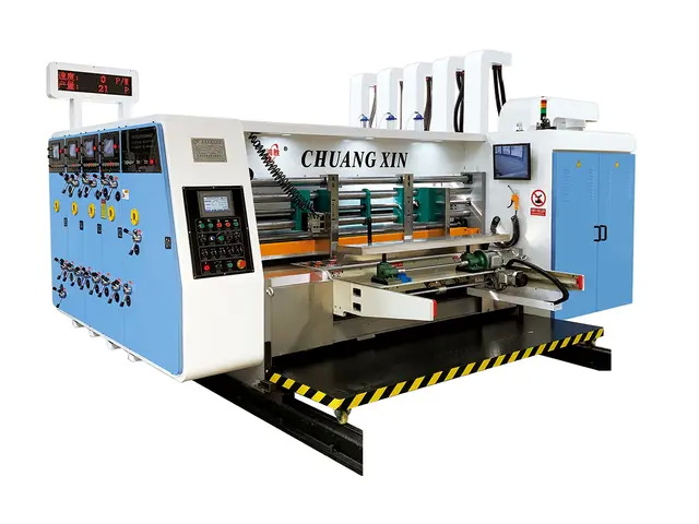 Flexo Printer Slotter Die Cutter Machine With Stacker Flexo Printer Slotter Die Cutter Machine With Stacker