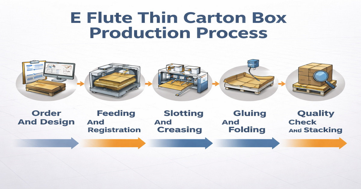 E Flute Thin Carton Production Line E Flute Thin Carton Production Line