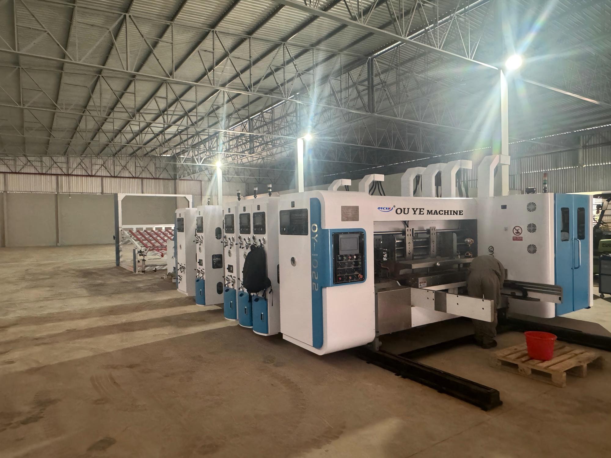 Brazil Factory Corrugated Box Production Line Brazil Factory Corrugated Box Production Line