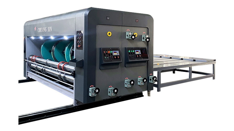 Carton Printing Machine Feeding Table Front View Carton Printing Machine Feeding Table Front View