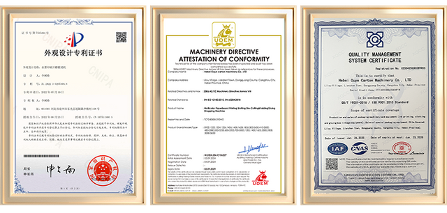 OUR CERTIFICATES-1
