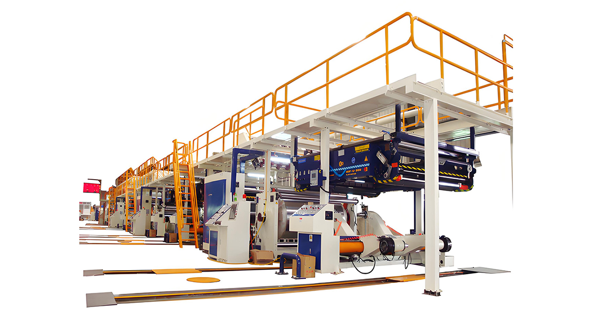 High Speed Corrugated Cardbaord Production Line