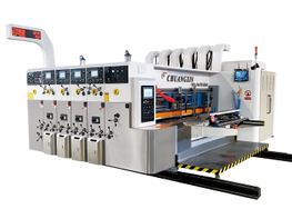 High Speed Flexo Printer Slotter Die Cutter Machine