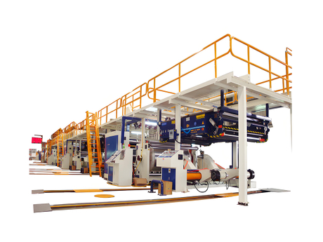 High Speed Corrugated Cardbaord Production Line