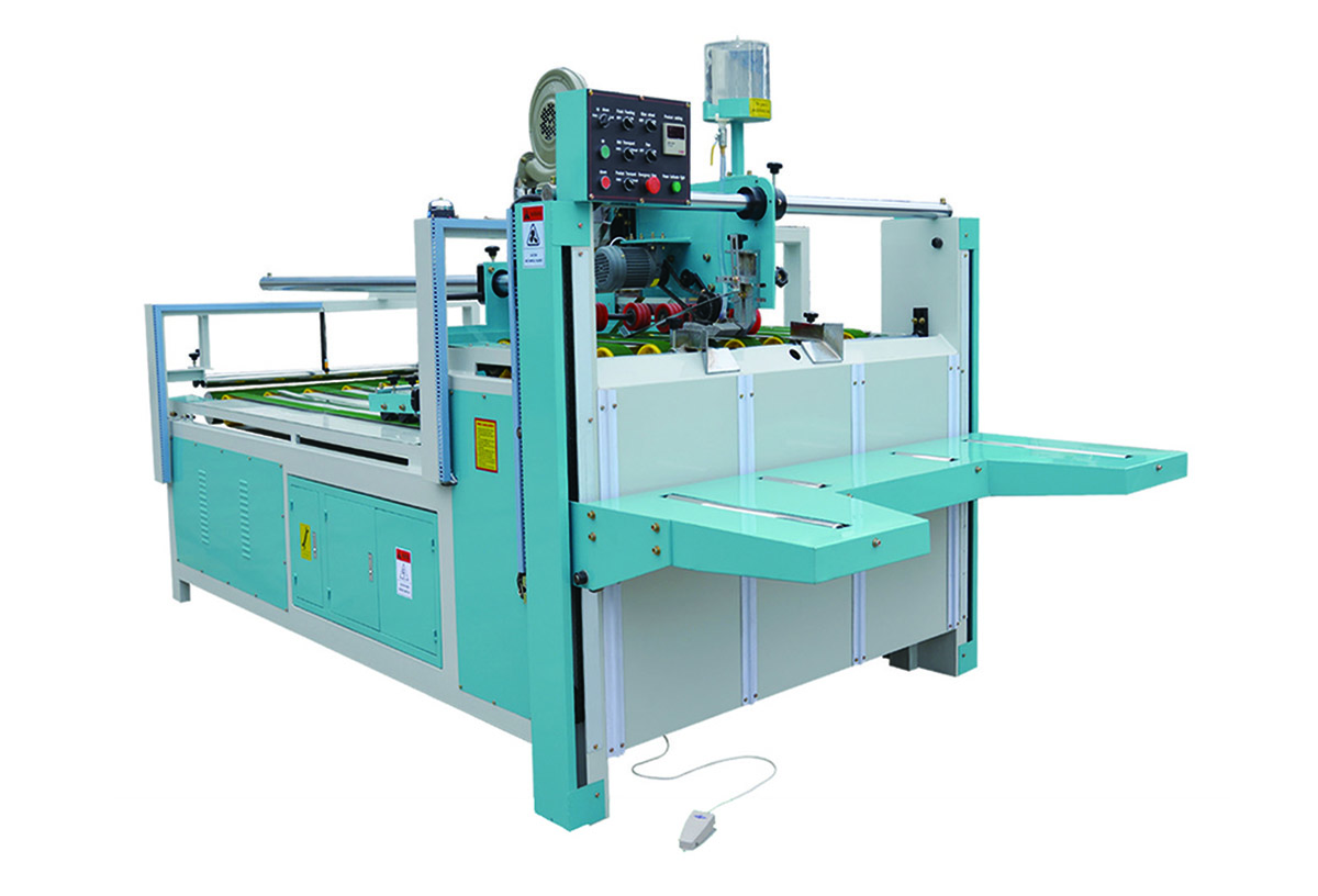 Semi-Automatic Box Gluer