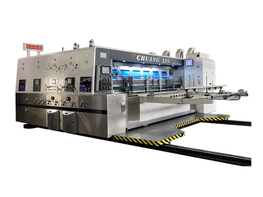 Large Carton Multi-Color Printing Slotting Die Cutting Machine