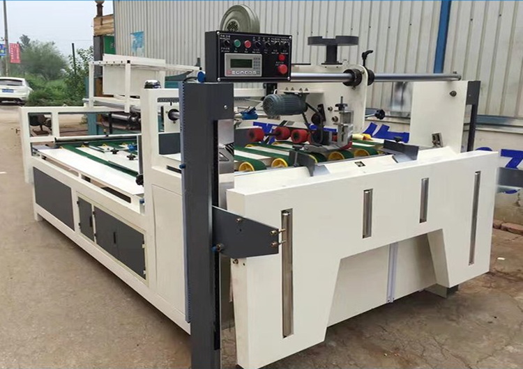 Semi-Automatic Box Gluer