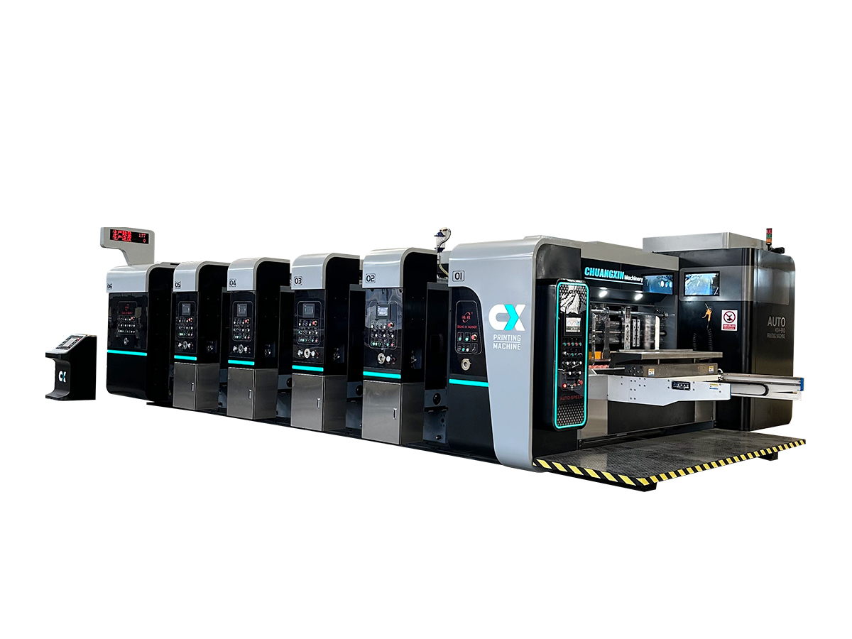 1224 Type Vacuum Adsorption High-Speed Carton Printing, Slotting and Die-cutting Machine