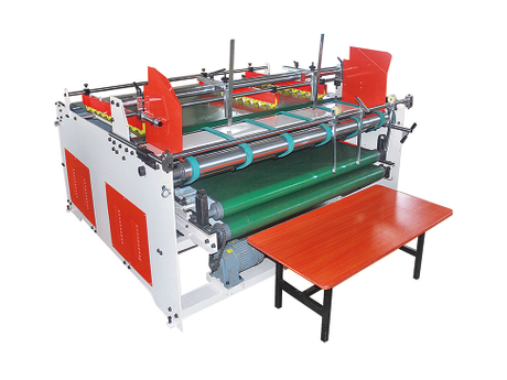Manual Press Type Semi Auto Gluer Machine