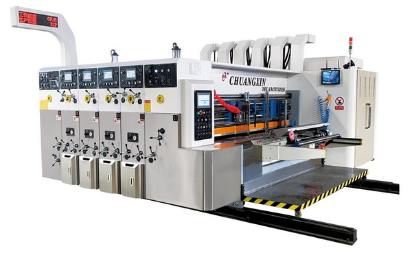 High Speed Flexo Printer Slotter Die Cutter Machine