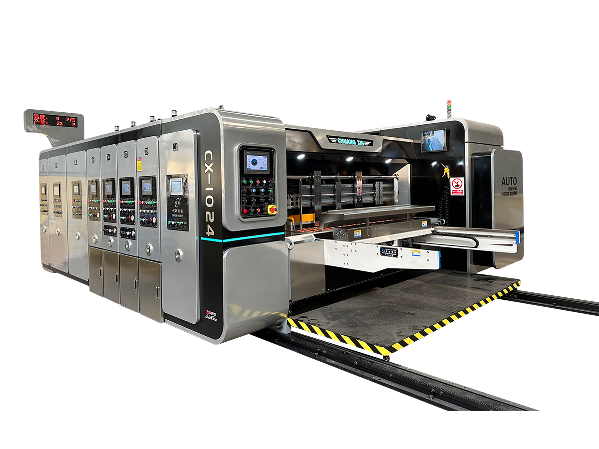 1024 Type Fully automatic Four-Color Printing, Indentation, Slotting and Die-cutting Machine