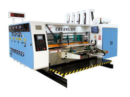 Flexo Printer Slotter Die Cutter Machine With Stacker