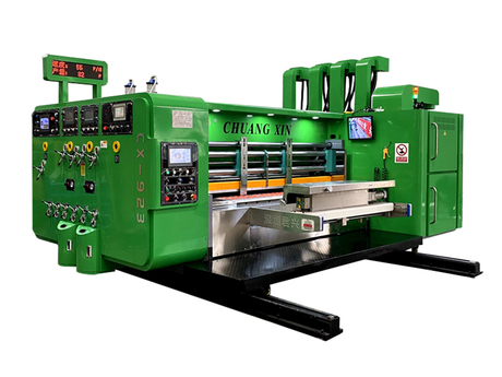 Corrugated Carton Box Flexo Printing Slotting Die-Cutting Machine