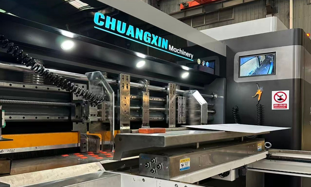 Five-Color Printing, Slotting, and Die-Cutting Machine