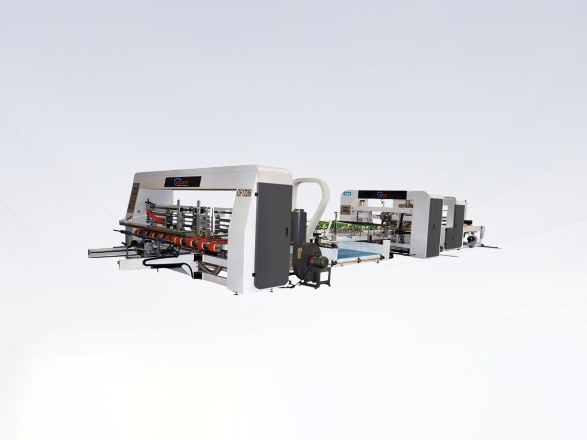 Carton Gluing And Stitching Machine