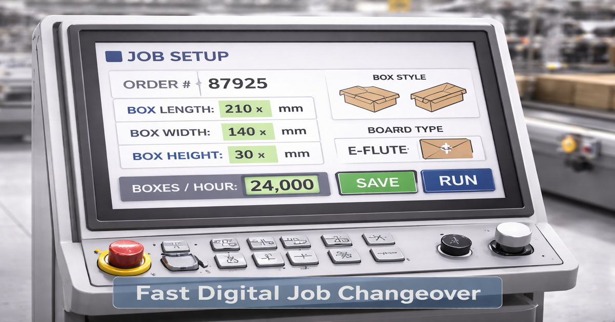 E Flute Box Making Process Flow E Flute Box Making Process Flow