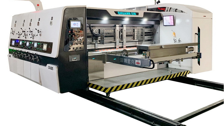 Automatic Flexo Printer Slotter Die Cutter In Workshop