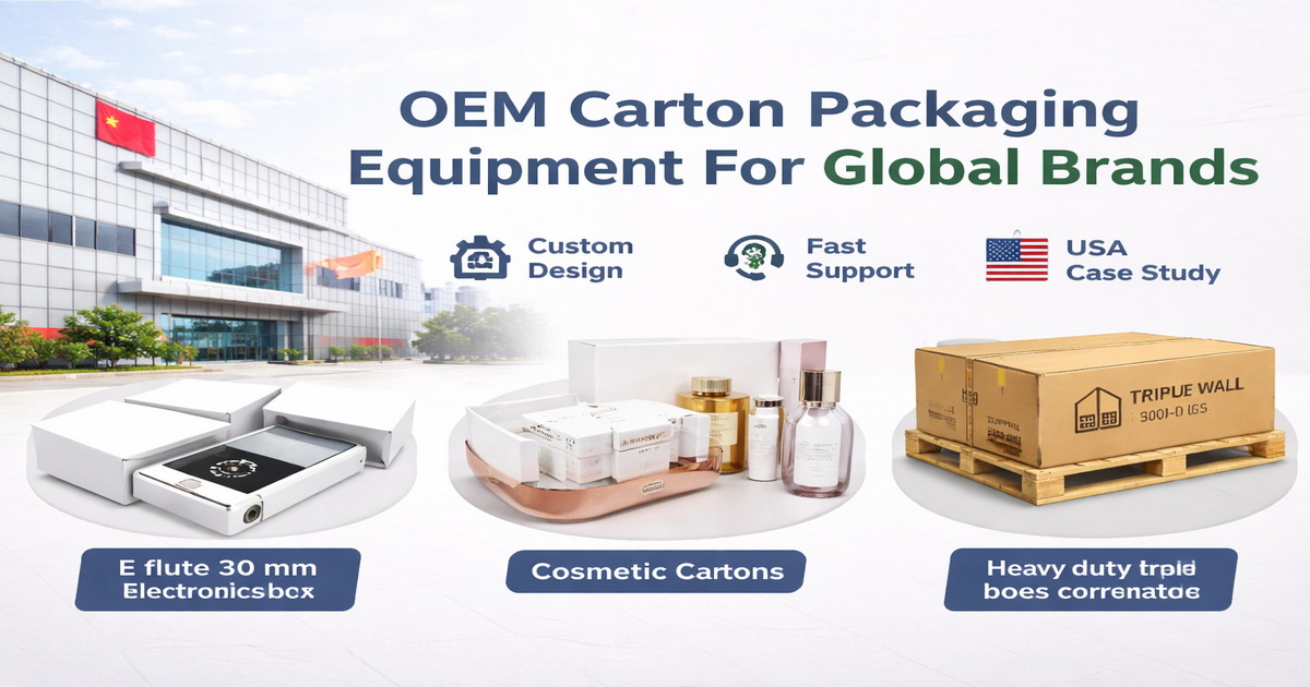 OEM Carton Machinery Partner For Global Brands OEM Carton Machinery Partner For Global Brands