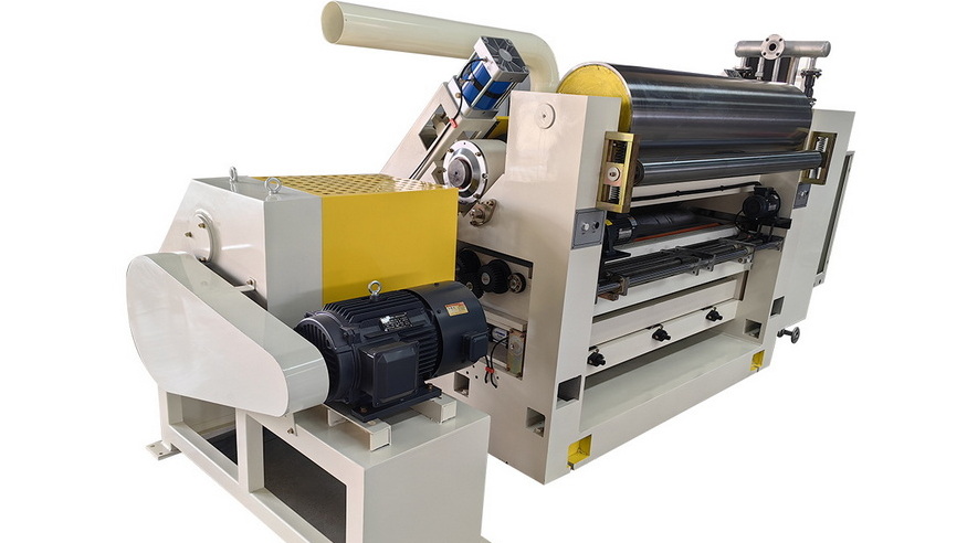Single Facer Corrugating Rolls And Glue Unit Detail