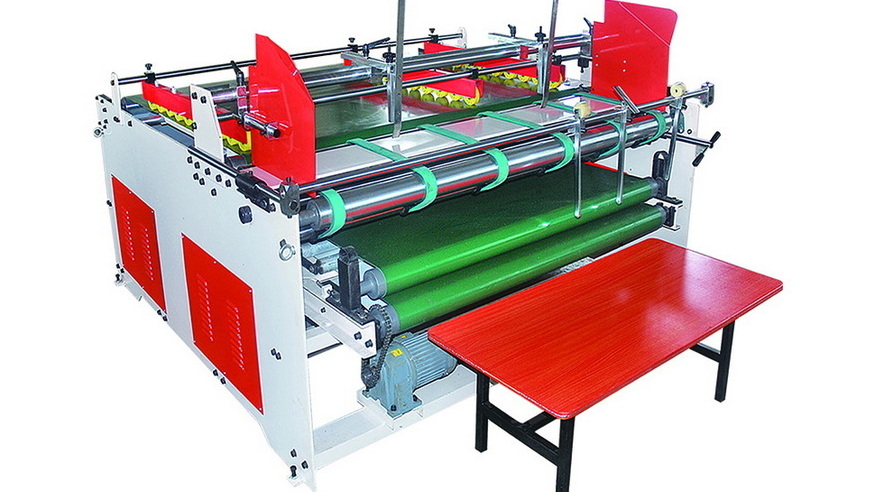 Manual Press Semi Auto Box Gluing Machine