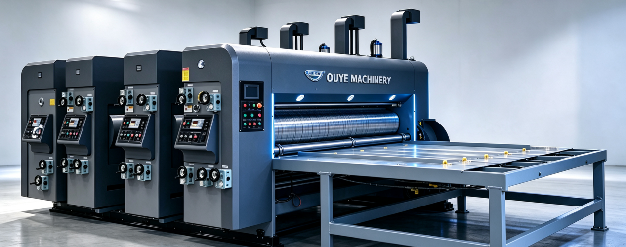 Semi-Automatic Printing Slotting Die-Cutting Machine