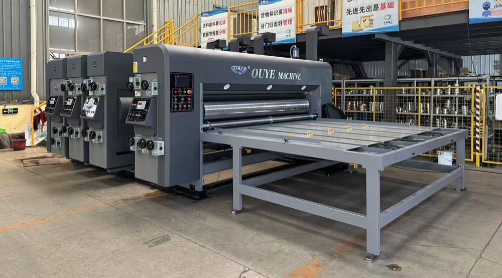 Semi-Automatic Ink Printing Slotting Machine