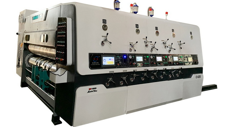 High Speed Flexo Printing Slotting Die Cutting Machine