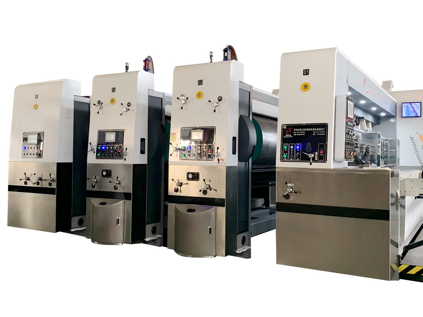 Corrugated Carton Box Printing Slotting Die-Cutting Machine