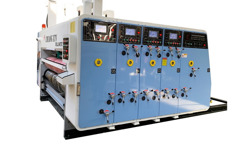 Integrated Flexo Printer Slotter Die Cutter Machine