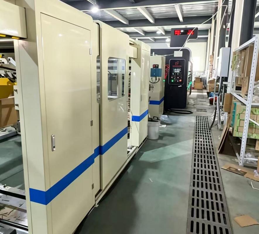 Customer's factory carton production line