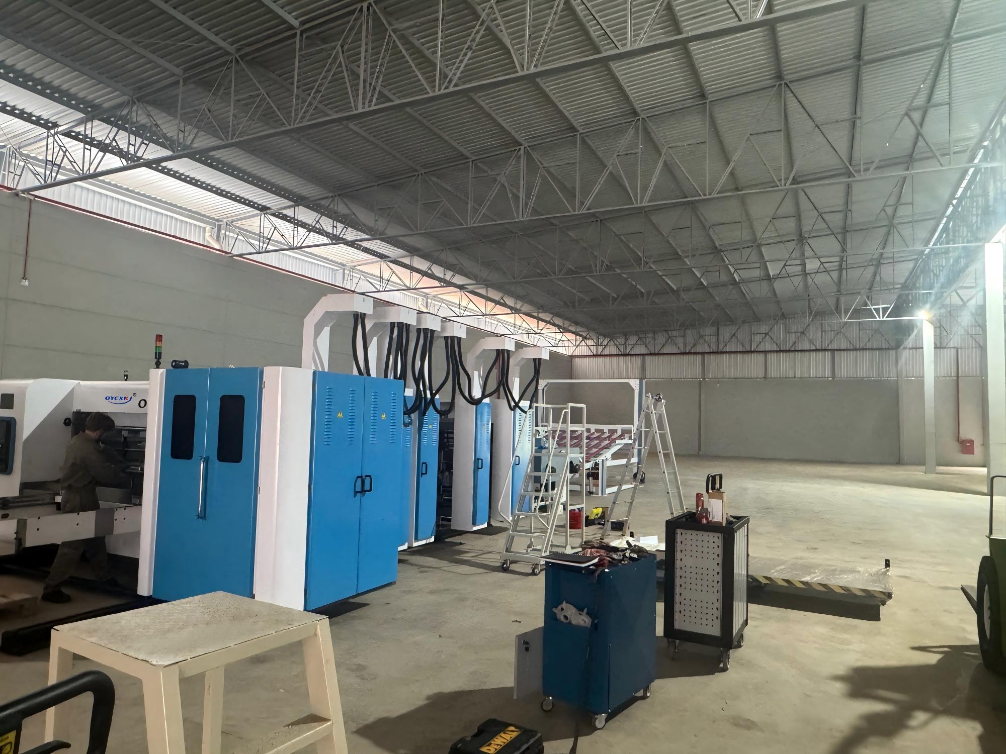 Large Brazil Factory Corrugated Box Production Line