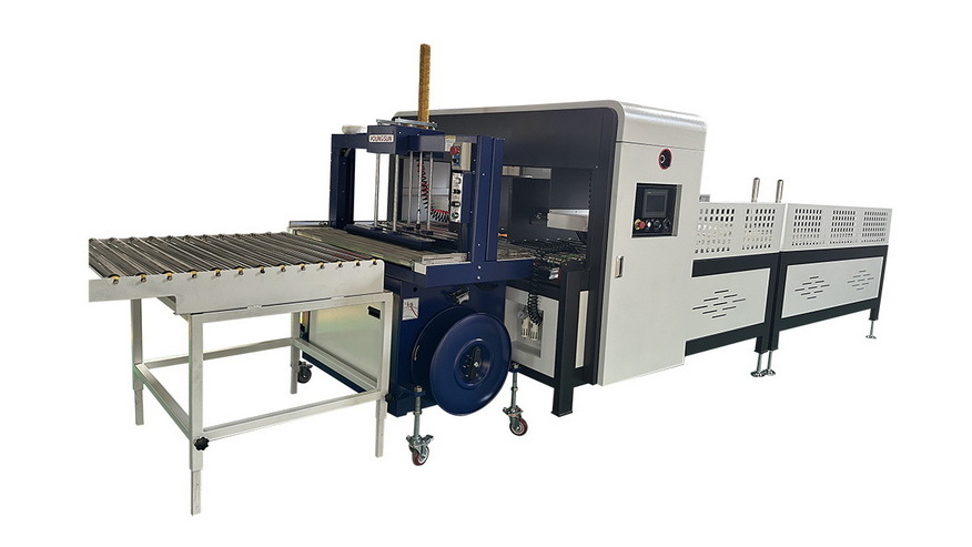 Automatic Carton Strapping Machine Front View