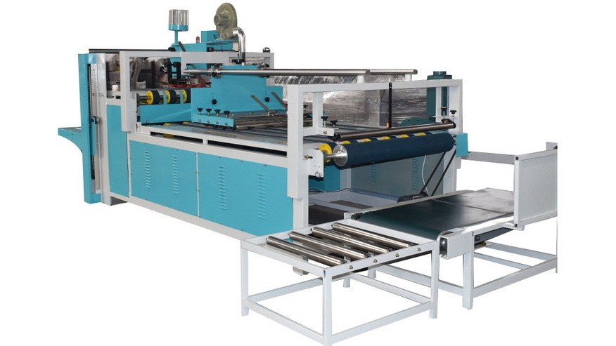 Semi Automatic Box Gluer Feeding Section