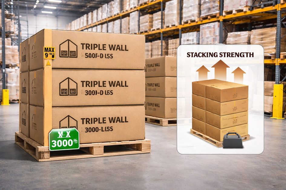 Triple Wall Corrugated Structure Comparison Triple Wall Corrugated Structure Comparison