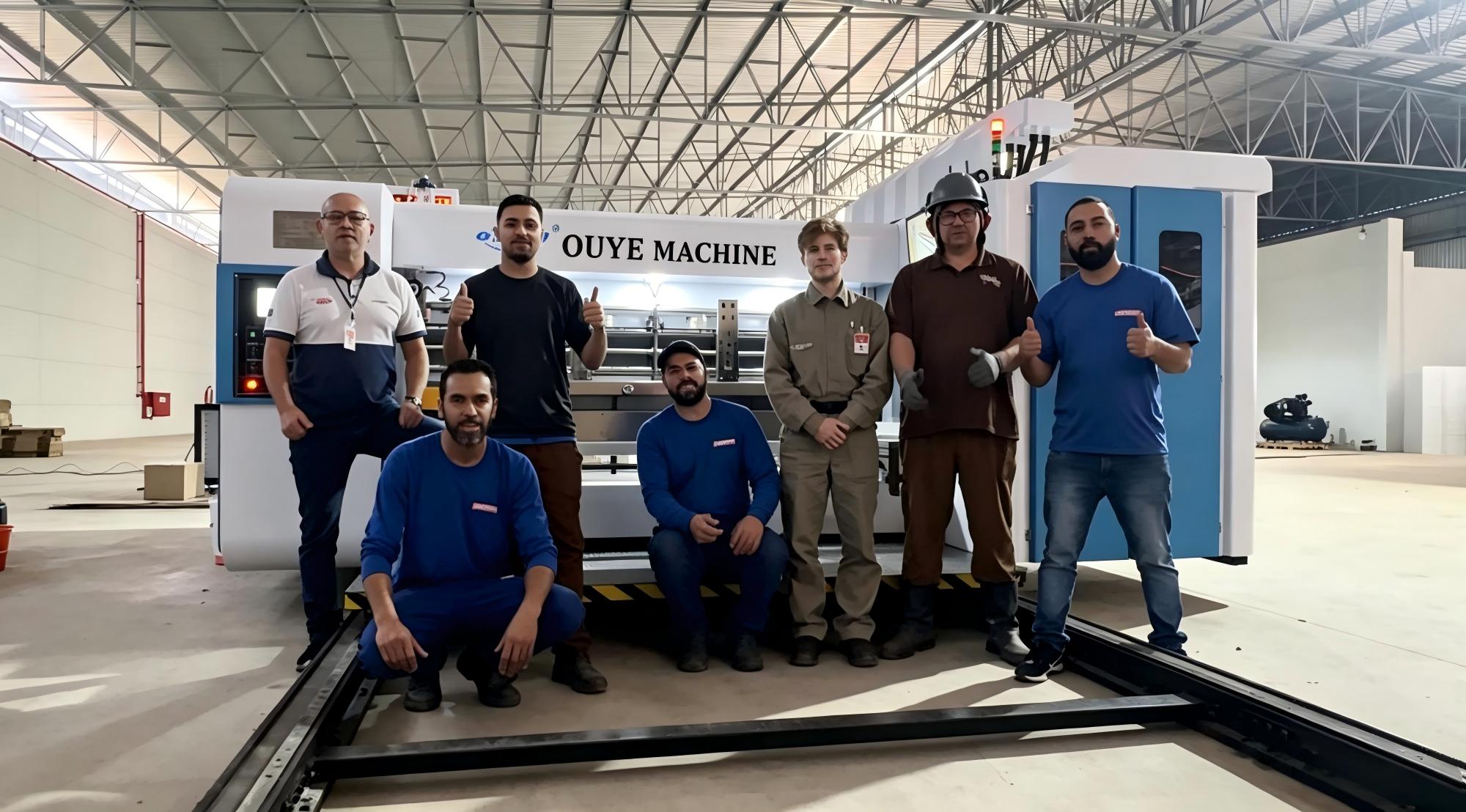 Real project case of full carton machine set for a major Brazilian industrial enterprise
