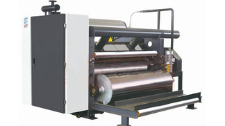 Supporto per bobina idraulico per linea di produzione di cartone ondulato.jpg