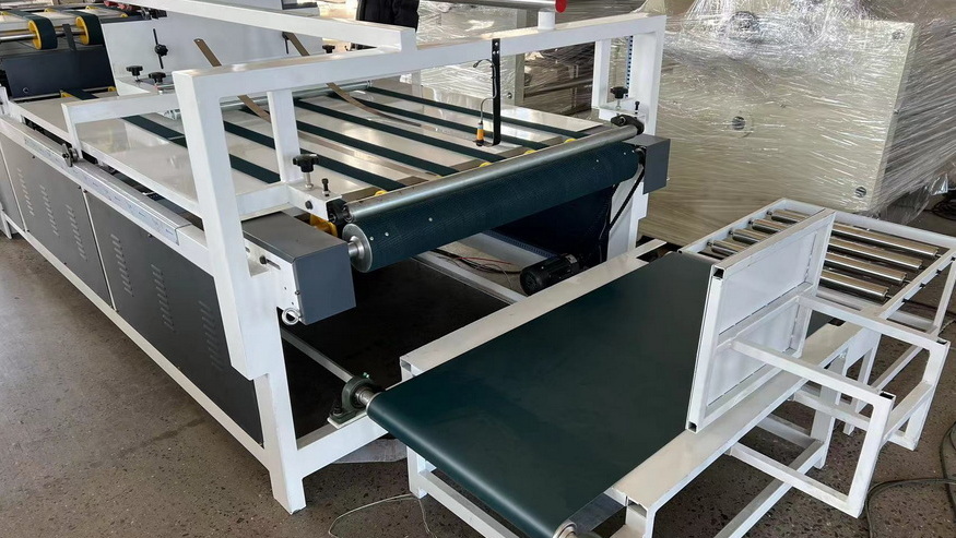 Semi Automatic Box Gluer Production Layout